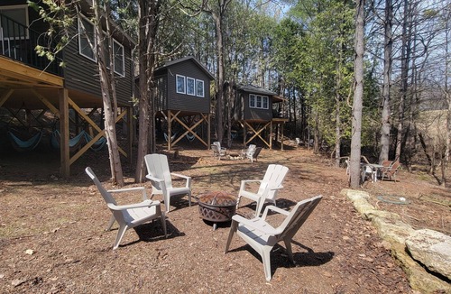 Elba Cabin | Tiny Treehouse Cabin | Bluff Woodlands #3