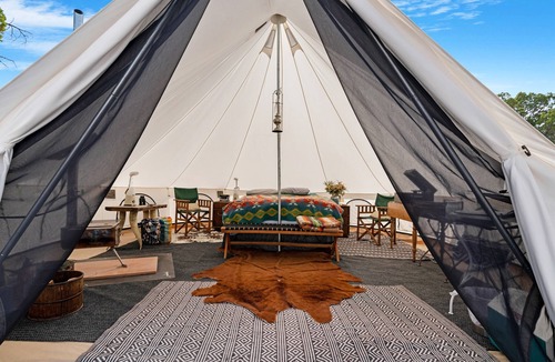 Valle Cabin | Tranquil Bell Tent Nature Escape