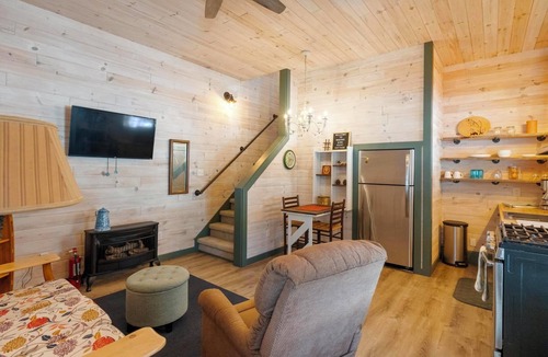 Carp Lake Cabin | Tranquil Retreat Among the Trees - Year-Round Adventure with Water Access