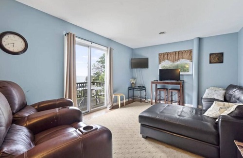 Port Sanilac House | Two bedroom and hot tub with lake views!