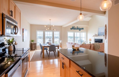 Spring Lake Condo | Two Story Upscale Condo w/Amazing Lake Views