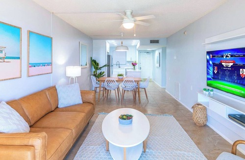 Satellite Beach Condo | Ultimate Space Coast Condo with Ocean Views, Heated Pool & BBQ Grills ☀️