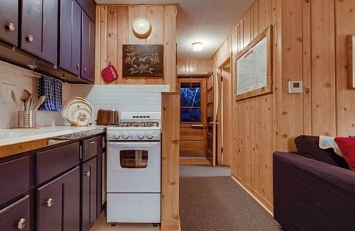Presque Isle Cabin | Updated Rustic Lakefront Retreat in Northwoods
