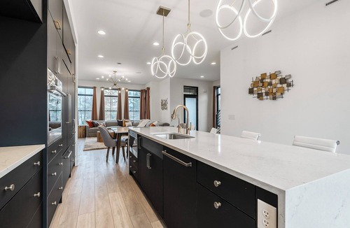 Carmel House | Upscale 3BR Townhome – Walk to Shops & The Monon!