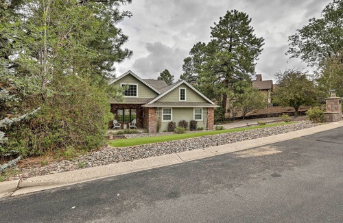 Flagstaff House | Upscale Flagstaff Home w/Hot Tub & Mountain Views