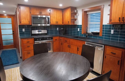 Berwyn Apartment | Vintage Charm & MCM Style in Modern Berwyn Digs