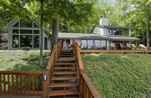 Boyne City House | Walloon Lakefront; Wooded & Serene; Stunning Waterfront; Bike & Hike Nearby