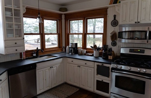 Baldwin House | Waterfront! 2 Private Beach Homes with dock and 100 feet of private beach.