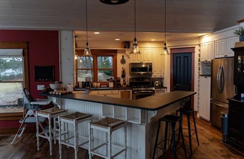 Baldwin House | Waterfront! 2 Private Beach Homes with dock and 100 feet of private beach.