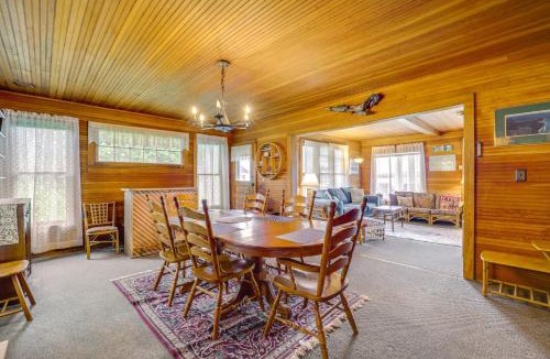 Oden House | Waterfront Alanson Cottage w/Dock & Lake Access!