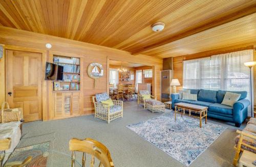Oden House | Waterfront Alanson Cottage w/Dock & Lake Access!