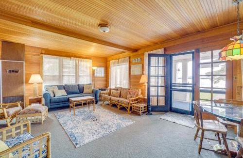 Oden House | Waterfront Alanson Cottage w/Dock & Lake Access!