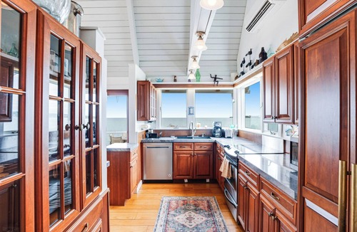 Montauk House | Waterfront beach house with breathtaking views, multiple outdoor areas, gas.
