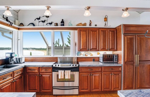 Montauk House | Waterfront beach house with breathtaking views, multiple outdoor areas, gas.