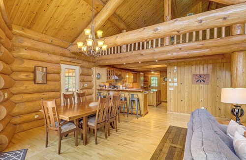 Lutsen Cottage | Waterfront Escape on Caribou Lake: Dock + Fire Pit