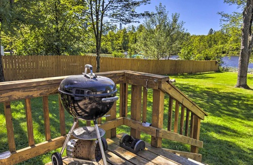 Phillips Cabin | Waterfront Musser Lake Cabin w/ Private Dock!