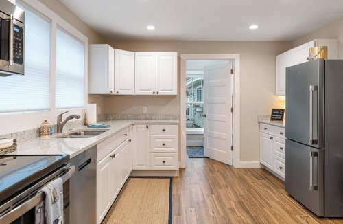 Oden House | Waterfront Retreat Near Petoskey – Dock and Patio