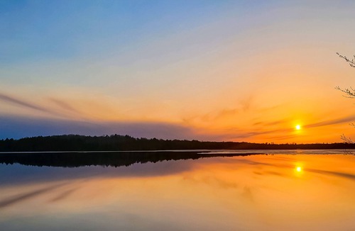 Presque Isle House | Waterfront suite on South Turtle Lake with communal dock, rowboats & firepit