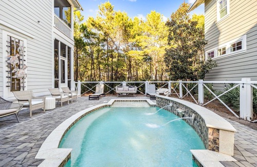 WaterSound Beach House | Watersound! Private Pool, LSV/Golf Cart, Bikes, Fireplaces!