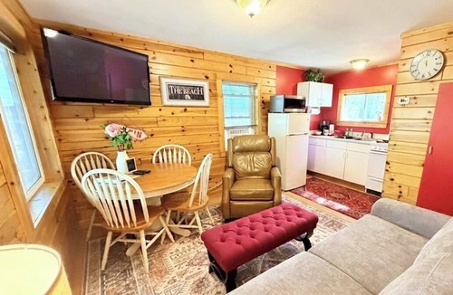 Gaylord Resort | "West View Cabins" on Ostego Lake - All 4 Cabins Together!