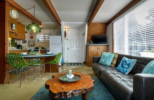 Otter Rock Cabin | Wonderful A frame Nestled Amidst Trees in Otter Rock, Oregon