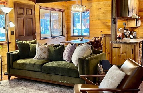 Sisters Cabin | Wooden A-Frame Cabin Nestled in the Tall Pines