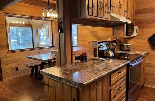 Sisters Cabin | Wooden A-Frame Cabin Nestled in the Tall Pines