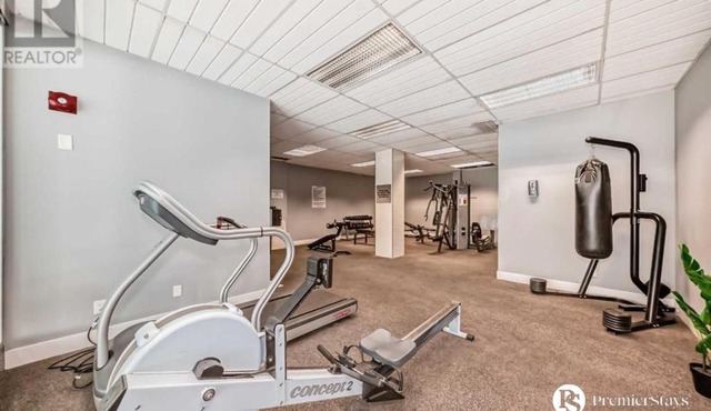 2-storey condo, 15th-floor views, gym, parking in Calgary