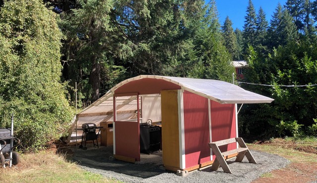 20' yurt on private property