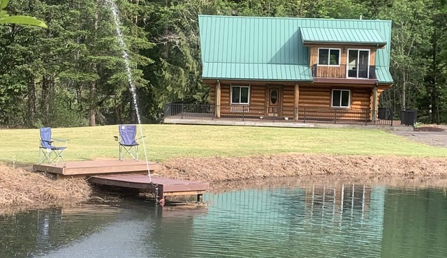 6 BDRM Log Cabin on Big Fall Creek