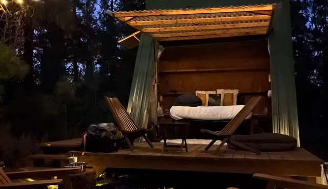 A-Frame Tiny Cabin in the Woods in Goldendale