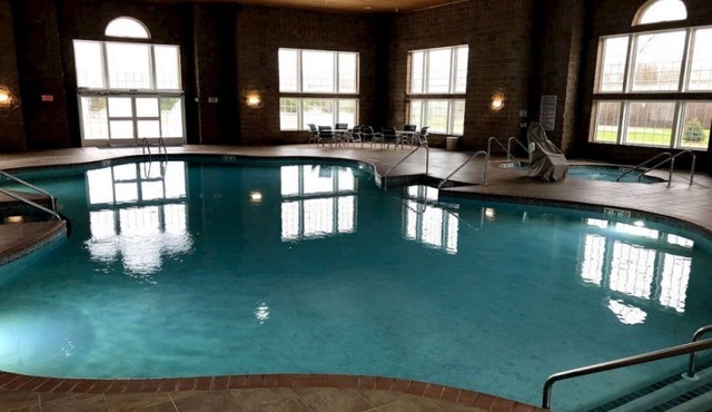 Accessible Deluxe King Suite for 2 | On-Site Pool