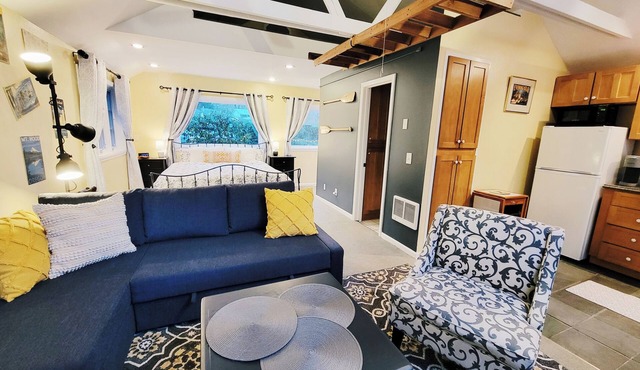 All the amenities of home with no cleaning fees and first breakfast included!