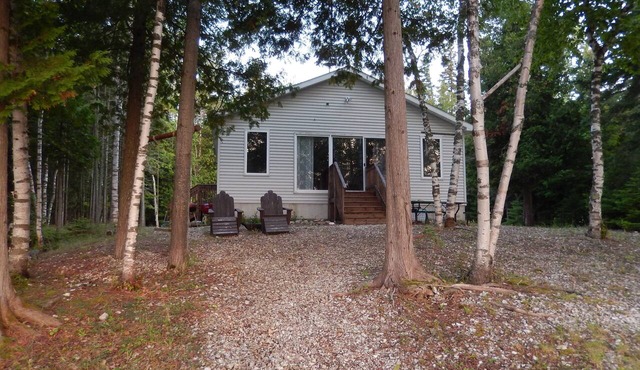 Beachfront Cottage on Lake Huron in Straits of Mackinac
