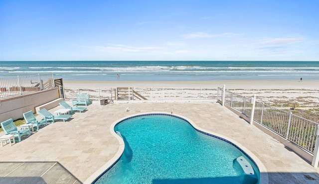 Beachfront Escape w/Private Pool & Deck | Ocean Views & Beach Access