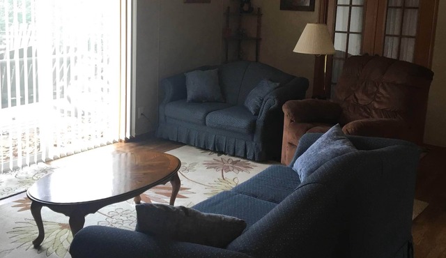 Beautiful northwoods getaway on private lake close to snowmobile trails and town in Lake Tomahawk