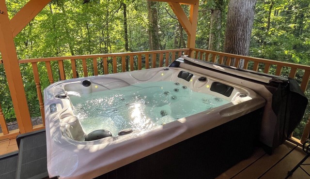 Blondie's Cabin on the Lake with Hot Tub & Private Dock