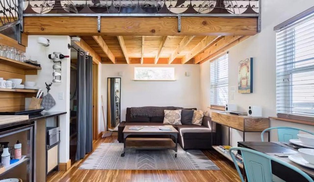 Blue Door Micro-Loft