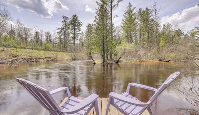 Blue Ribbon River Private Access! 18-Acre Escape