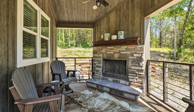 Branson Tiny Home on 52 Acres w/Private Pond!