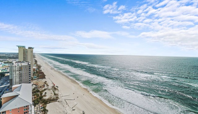 Calypso 2201E - Gulf-front Corner Unit Near Pier Park, Beach Service