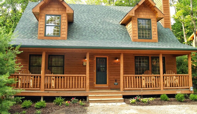 Cedar Creek Lodge- Cozy Rustic Luxury Cabin- Kingfisher Cove