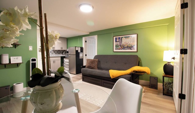 Central 2BR, Garden Suite, Top Amenities & Care!