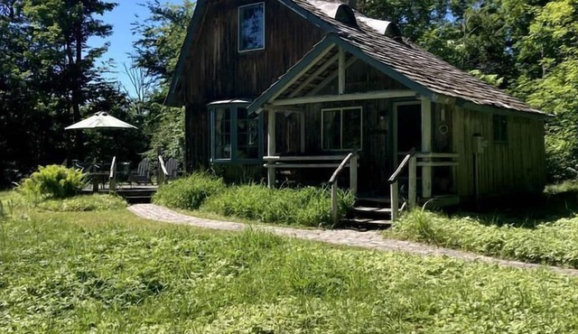 Charming and Secluded Log Cabin Rental on Small Farm near Lake Michigan