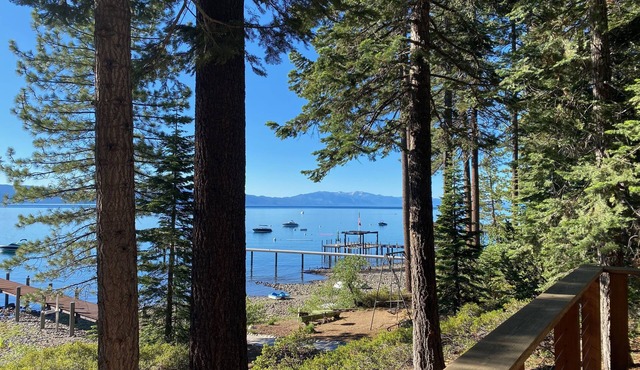 Classic Lakefront Tahoe Cabin!