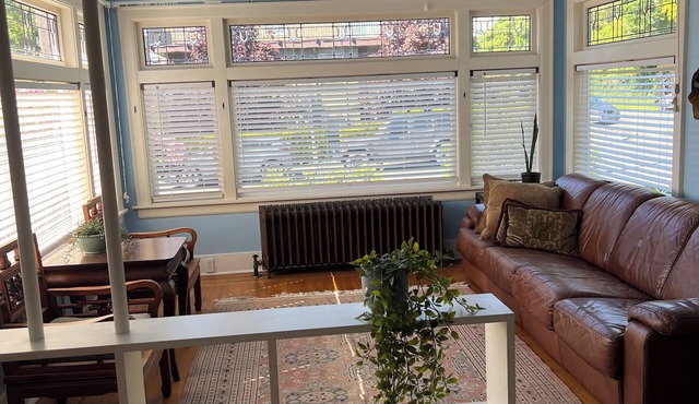 Convenient location, 2 bedroom. 1.5 bath. Sleep 5. WiFi, AC, parking available.
