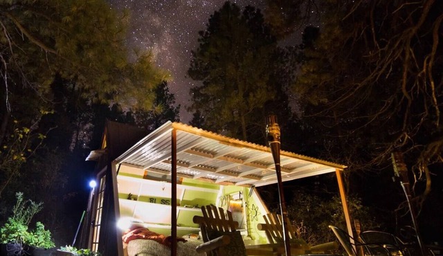 Convertible A-Frame Glamping Cabin @ Private Zion
