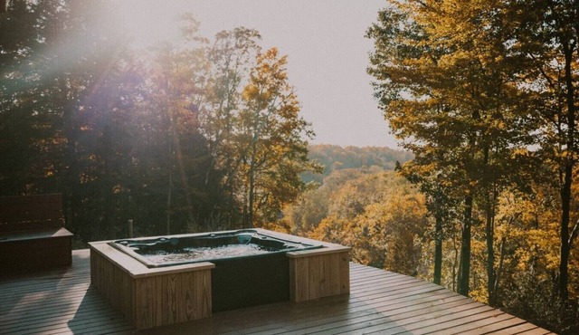 Cozy 4bdr cabin w/hot tub on the Muskegon River