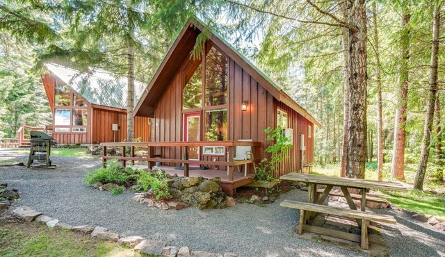 Cozy Cabin Rental with Amazing Hiking and Skiing in the Cascades, Washington