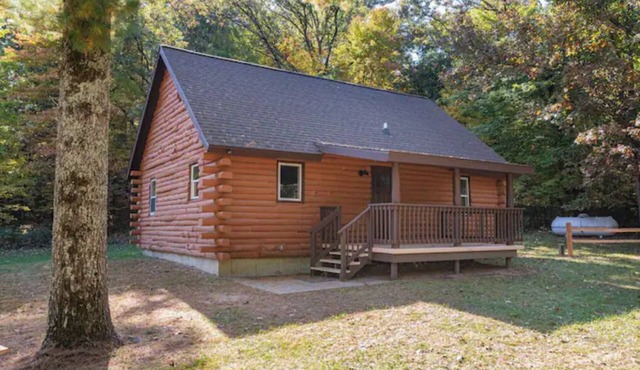 Cozy Log Cabin Nestled in the Pines but just Minutes to Everything!